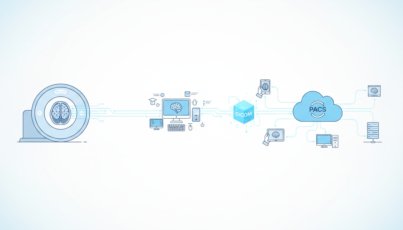 How CT Scan Images Are Sent To PACS - Created by PostDICOM